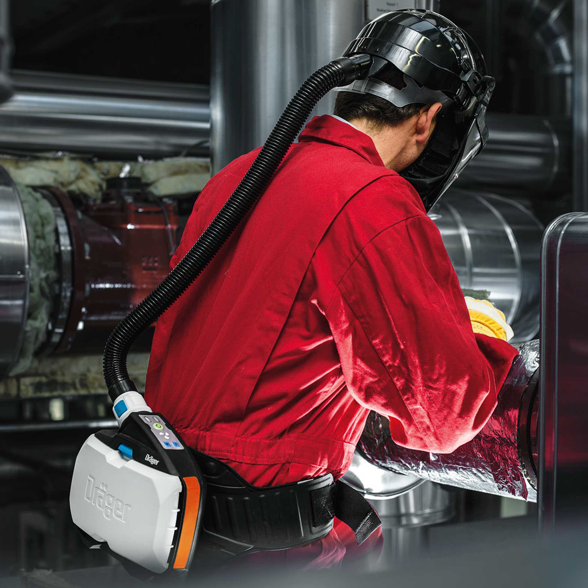 Gebläsefiltergerät X-plore 8700 ex ohne Helm Anwendung