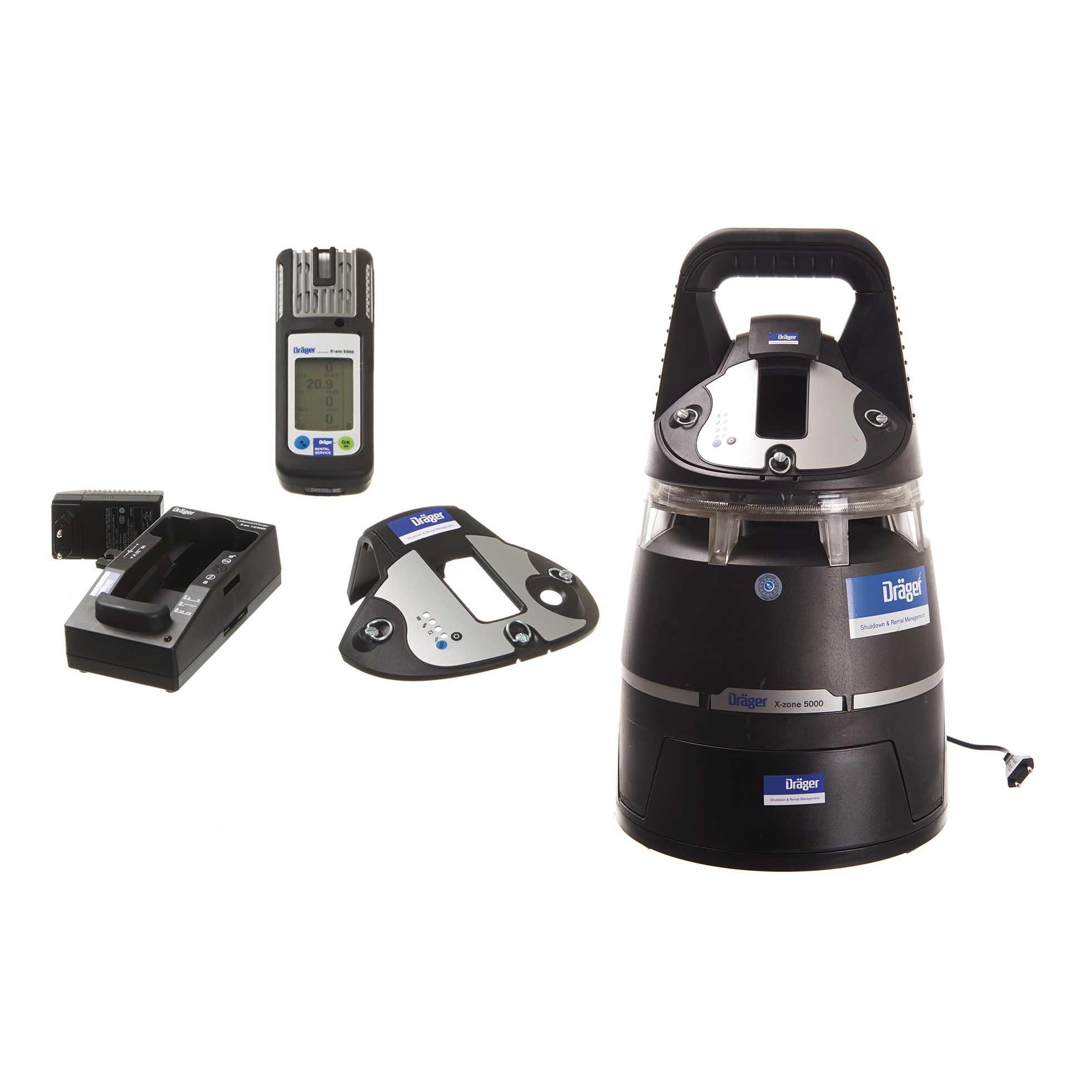 Gasmessgeraete_Draeger_Komplettpaket_Bereichsueberwachung_X-zone_5800_Pumpe_EX_O2_CO_H2S