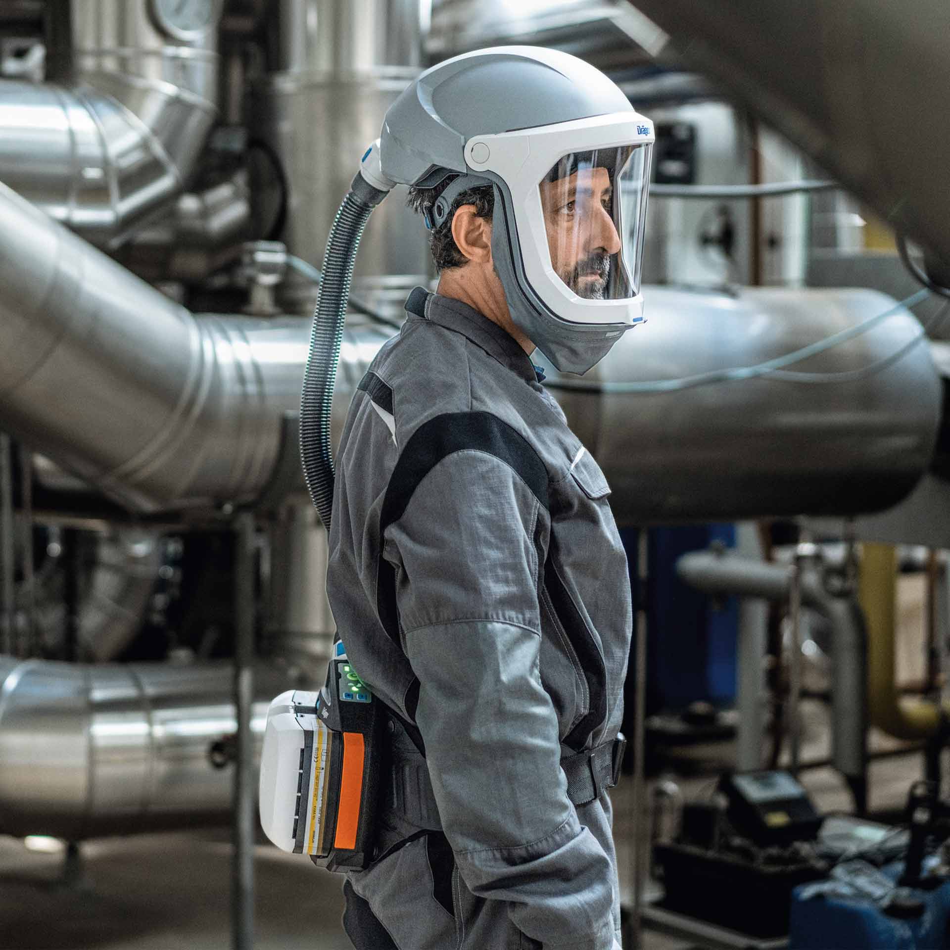 Dräger-Gebläsefiltergerät-X-plore-8700-komplettpaket-mit-Maske-1